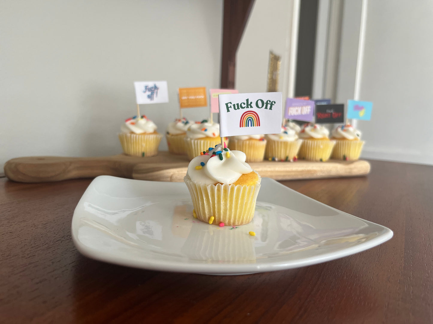 Fuck Off Over the Rainbow Flags