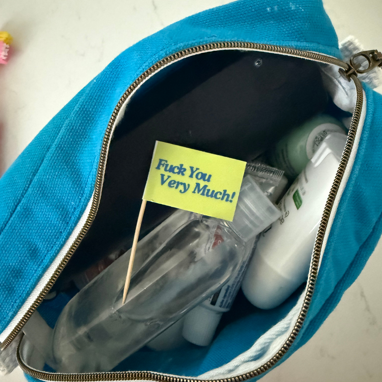 Fuck You Very Much Toothpick Flags