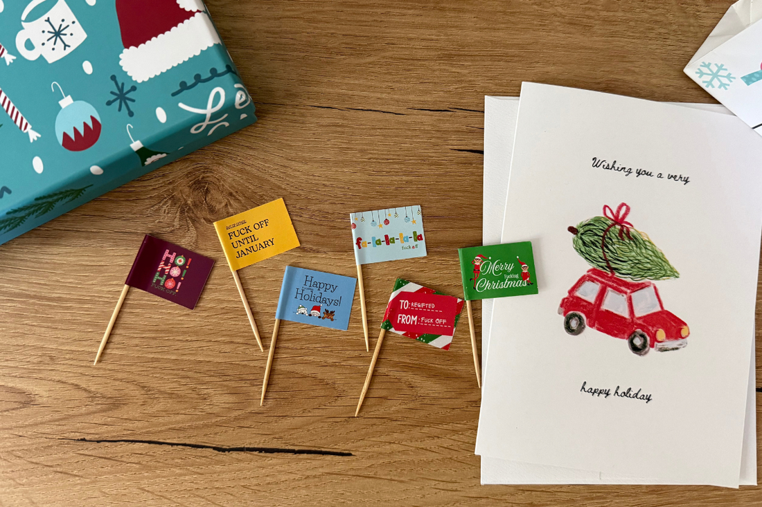 Funny Christmas Gifts: The 12 Days of Fuck Off (Plus a Card They'll Never See Coming)