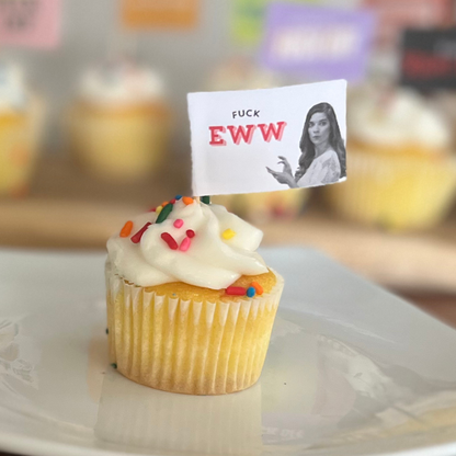 Fuck Eww Toothpick Flags