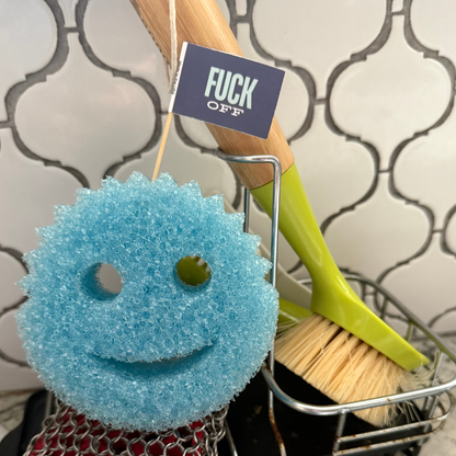 Block Letter Fuck Off Toothpick Flags