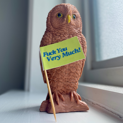 Fuck You Very Much Toothpick Flags