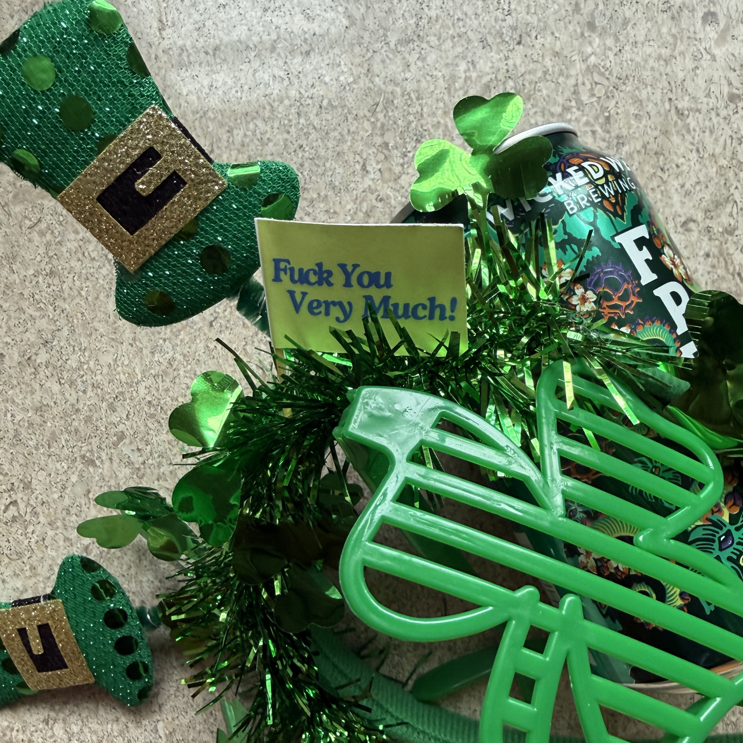 Fuck You Very Much Toothpick Flags