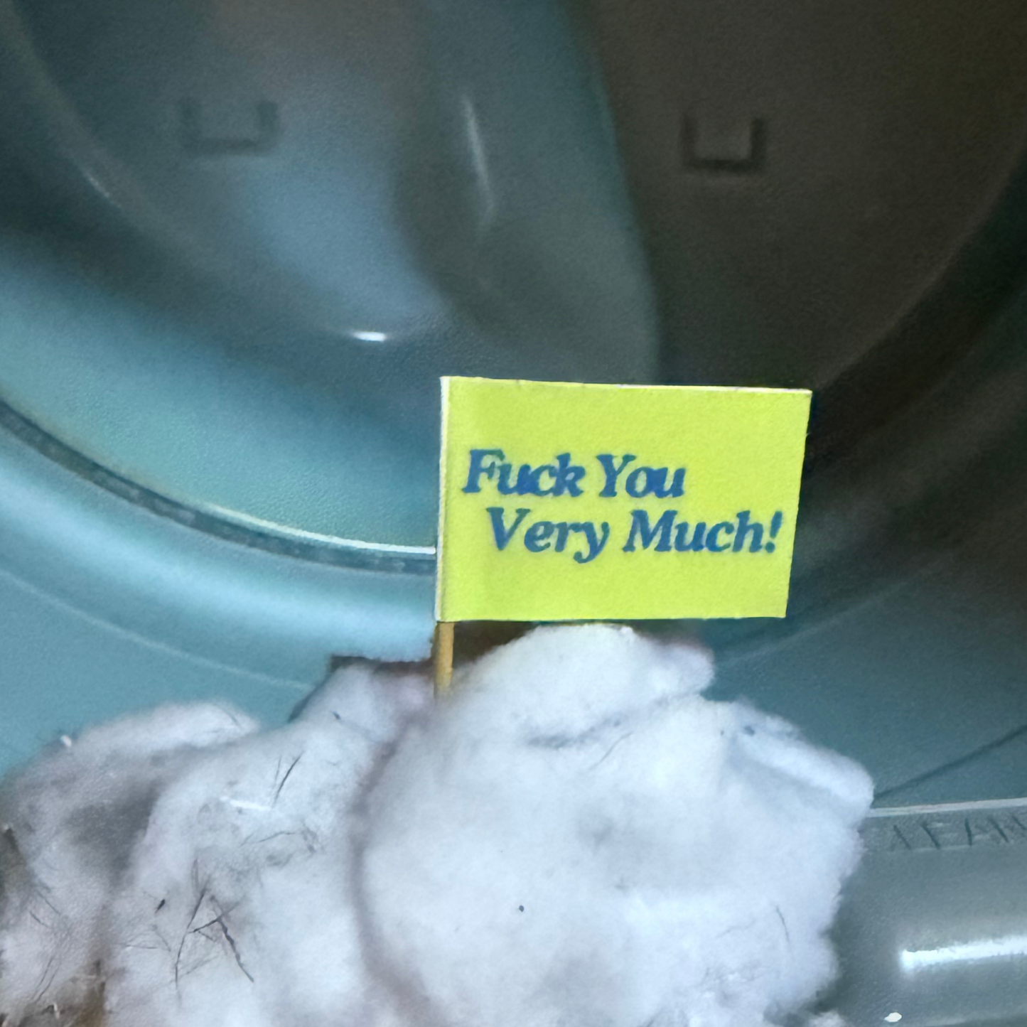 Fuck You Very Much Toothpick Flags