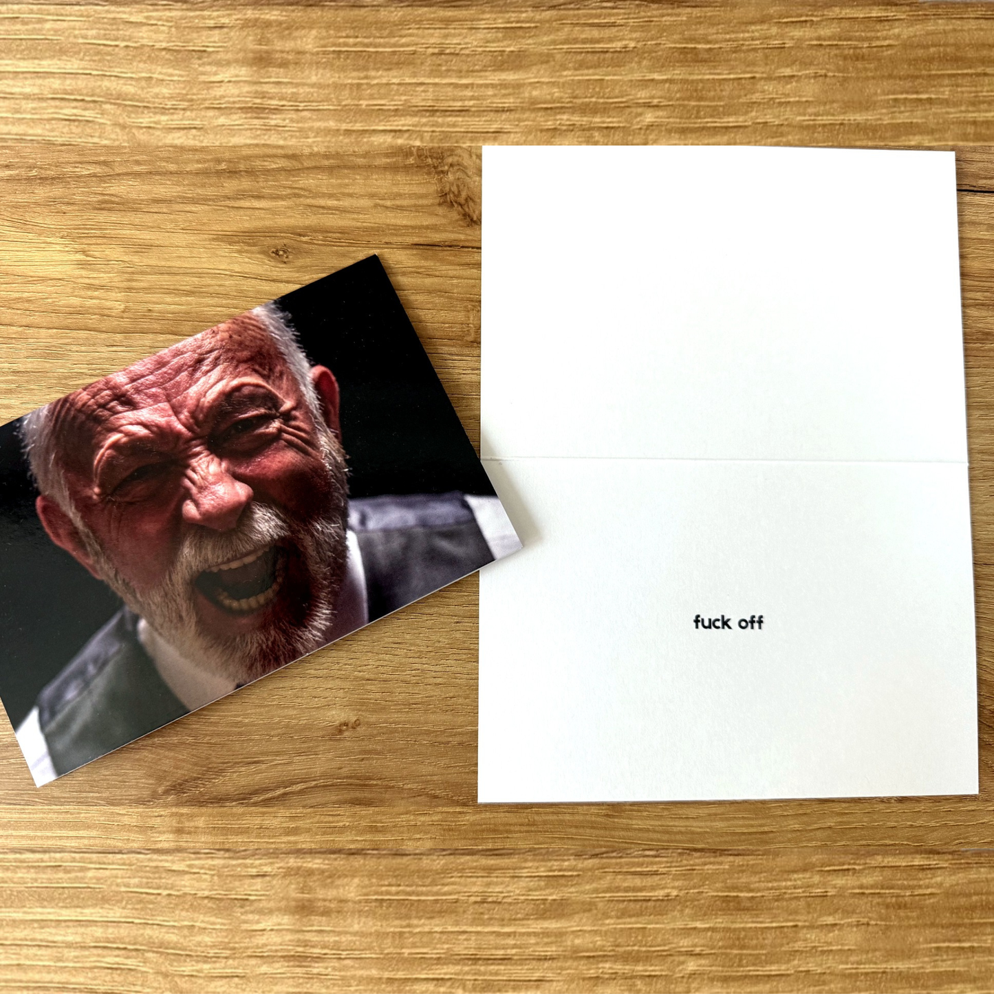 Logan Roy Energy Greeting Card