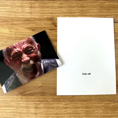 Logan Roy Energy Greeting Card