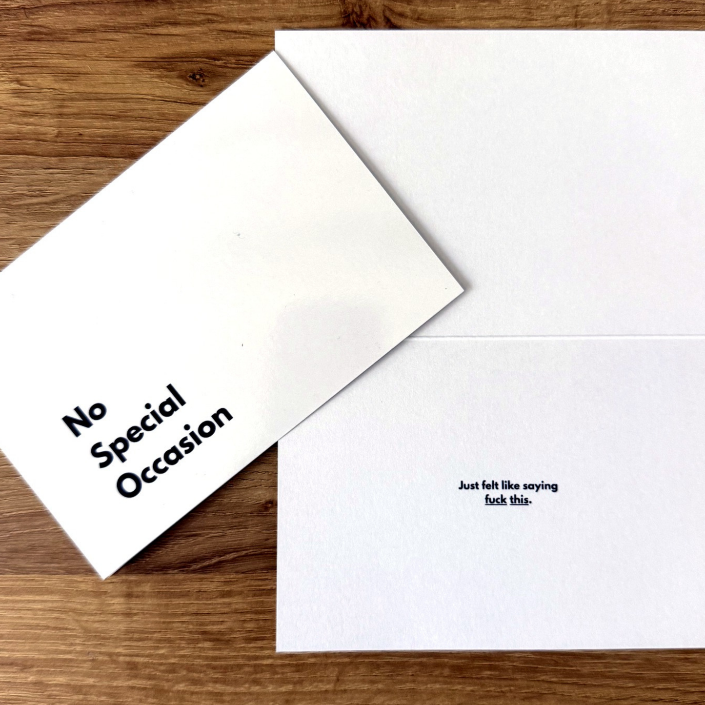 No Special Occasion Greeting Card